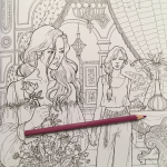 a court of roses and thorns coloring book