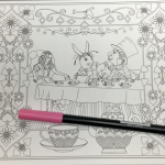 Alice in Wonderland Coloring Book Review | Coloring Queen